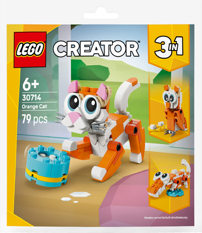 LEGO 30714 Orange Cat