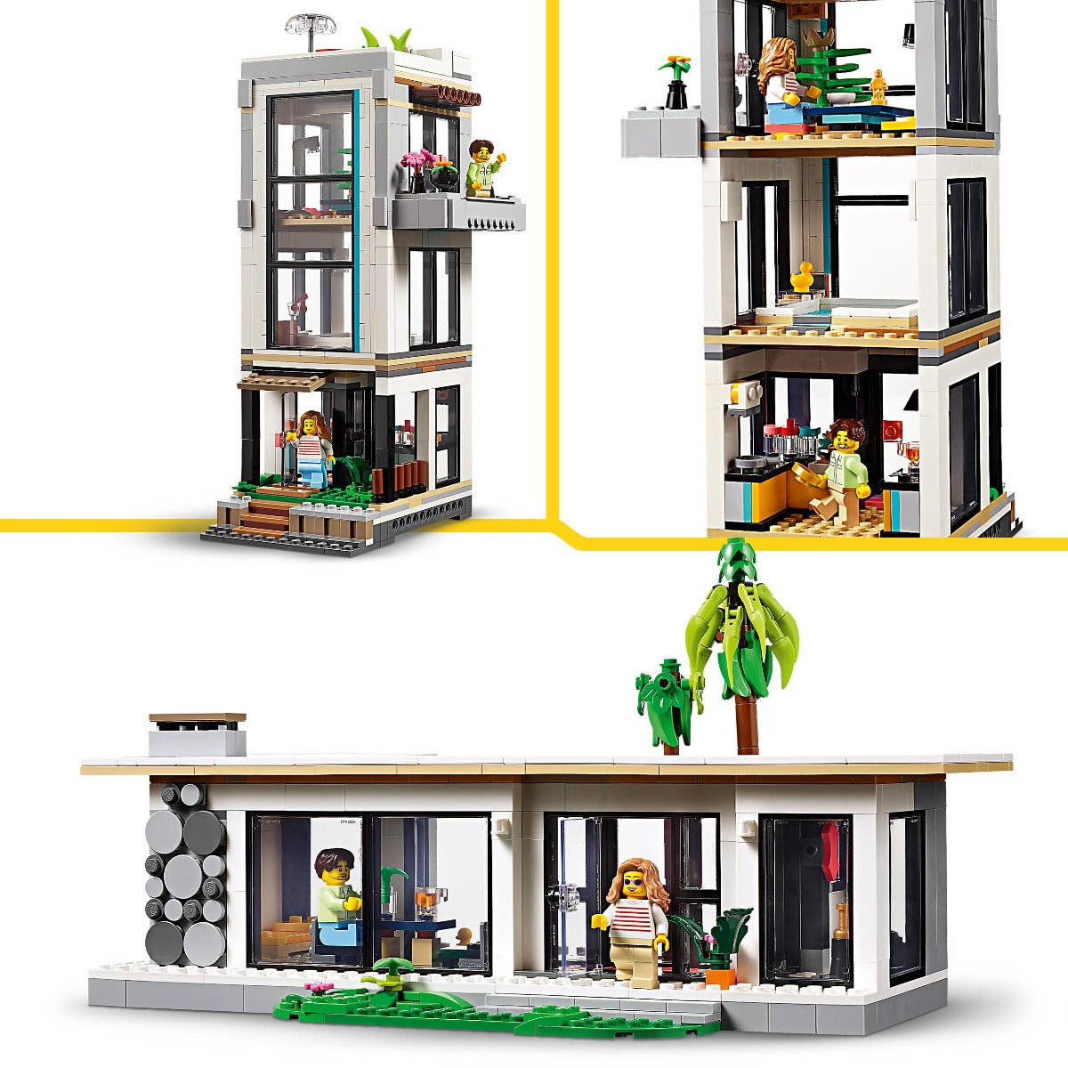 LEGO 31153 Creator 3in1 Modern House Building Set for Kids