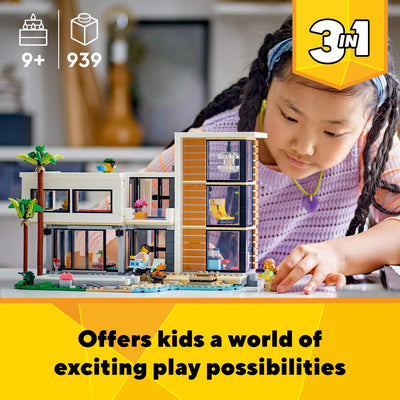 LEGO 31153 Creator 3in1 Modern House Building Set for Kids