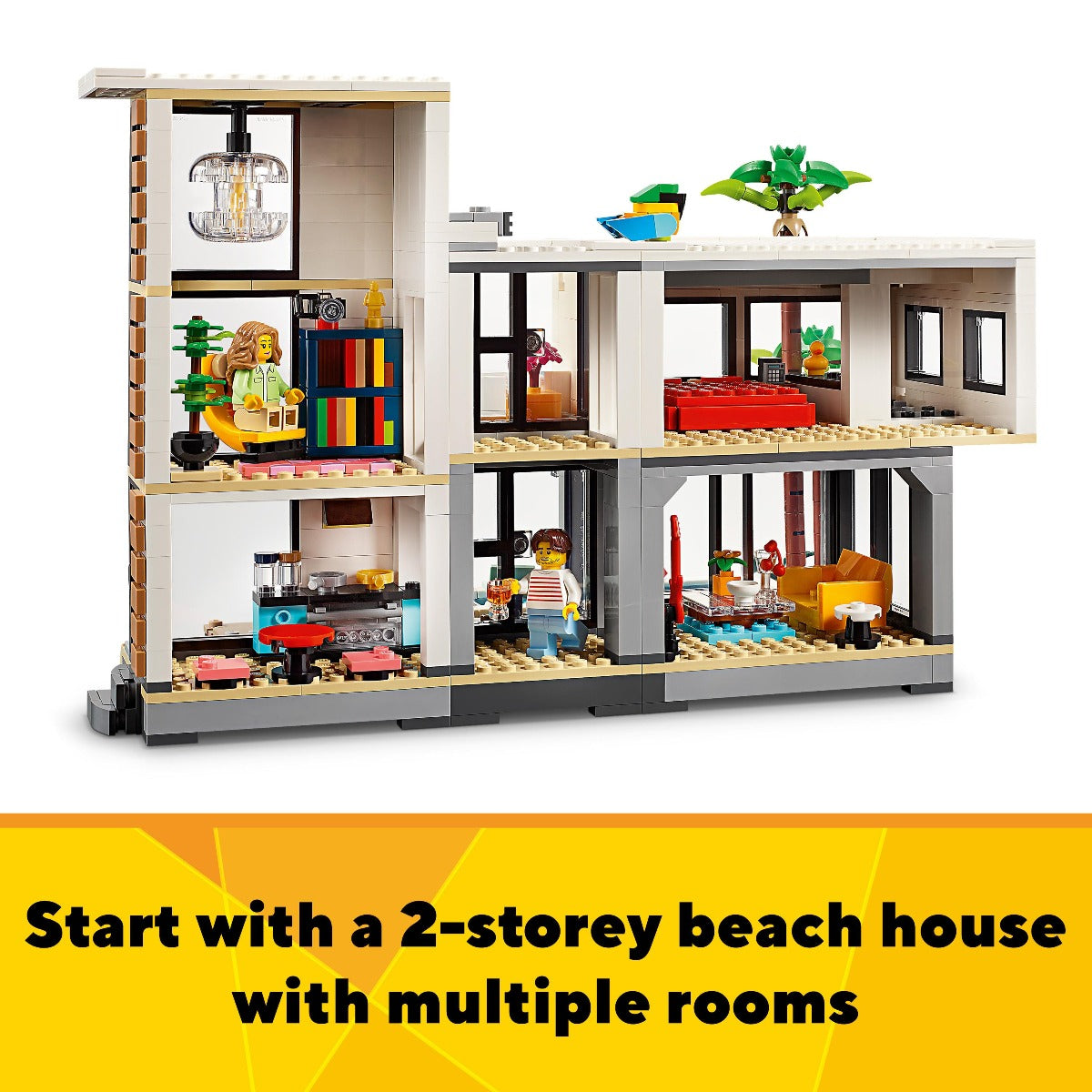 LEGO 31153 Creator 3in1 Modern House Building Set for Kids