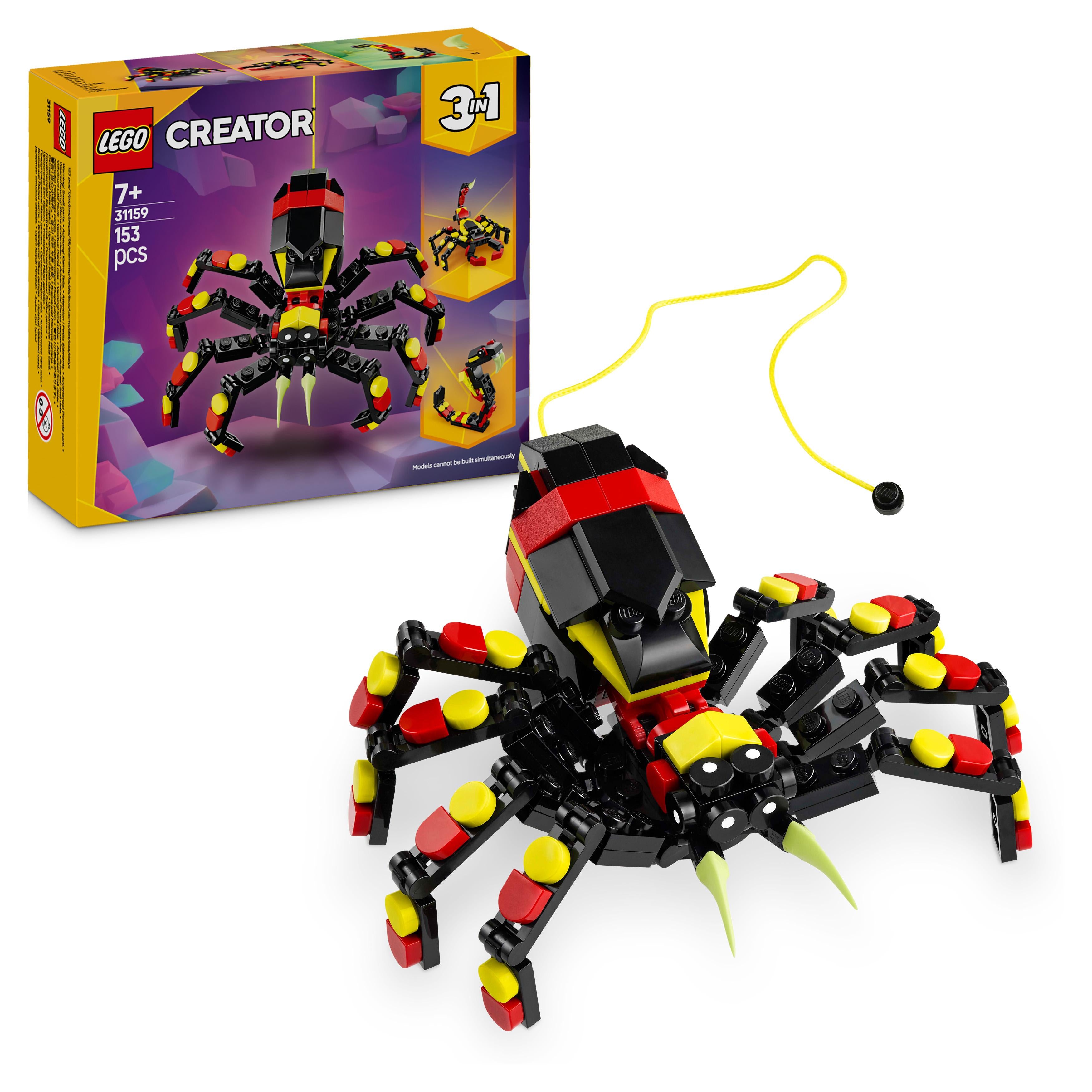 LEGO 31159 Creator 3in1 Wild Animals: Surprising Spider