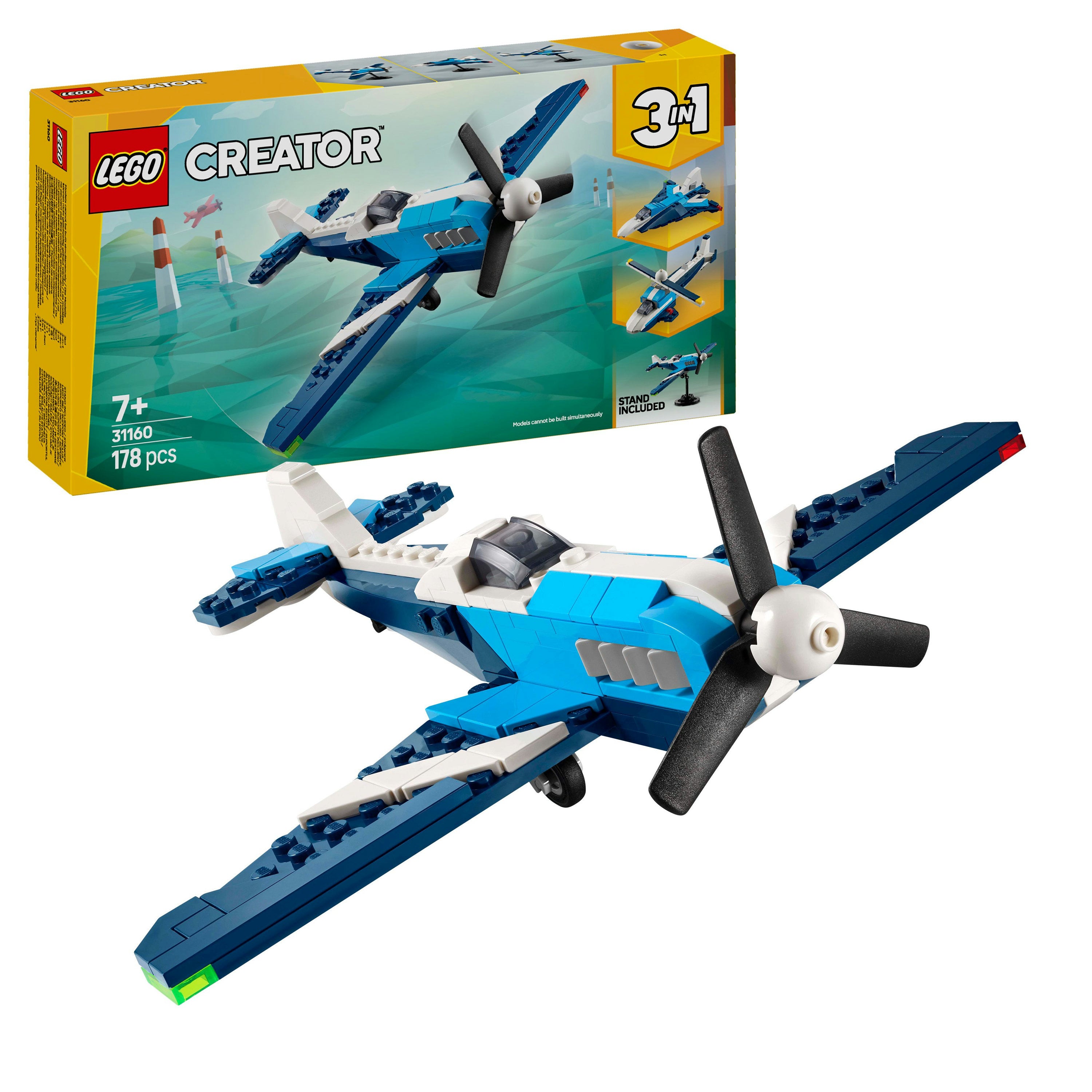 LEGO 31160 Creator 3in1 Aircraft: Race Plane