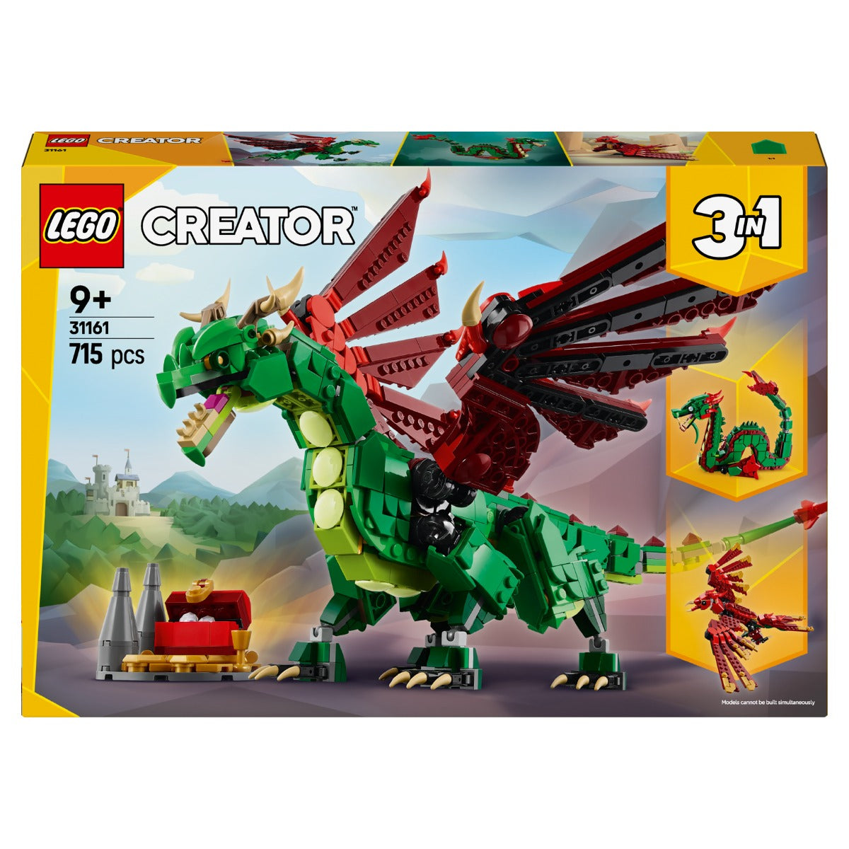 LEGO 31161 Creator 3in1 Medieval Dragon