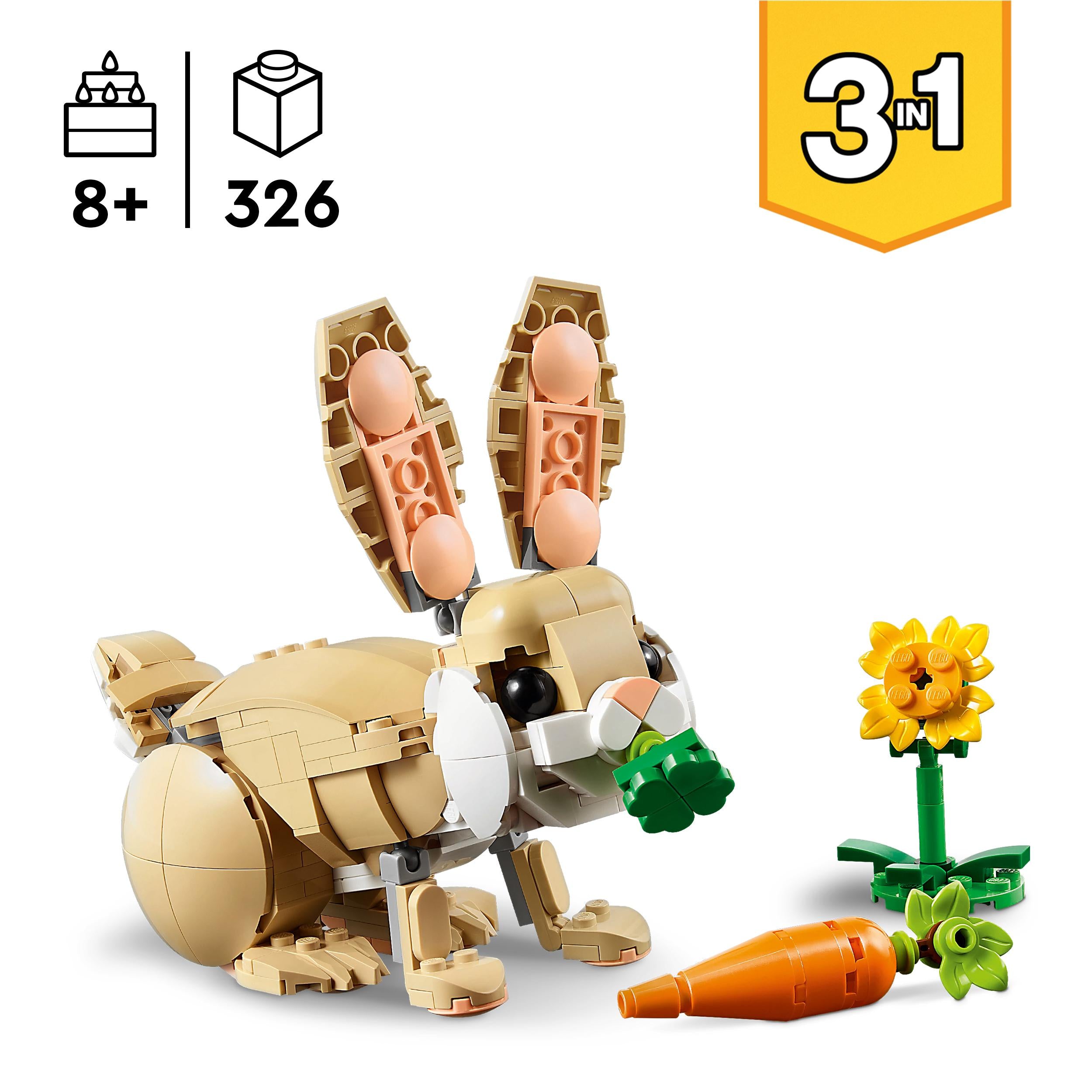 LEGO 31162 Creator 3in1 Cute Bunny
