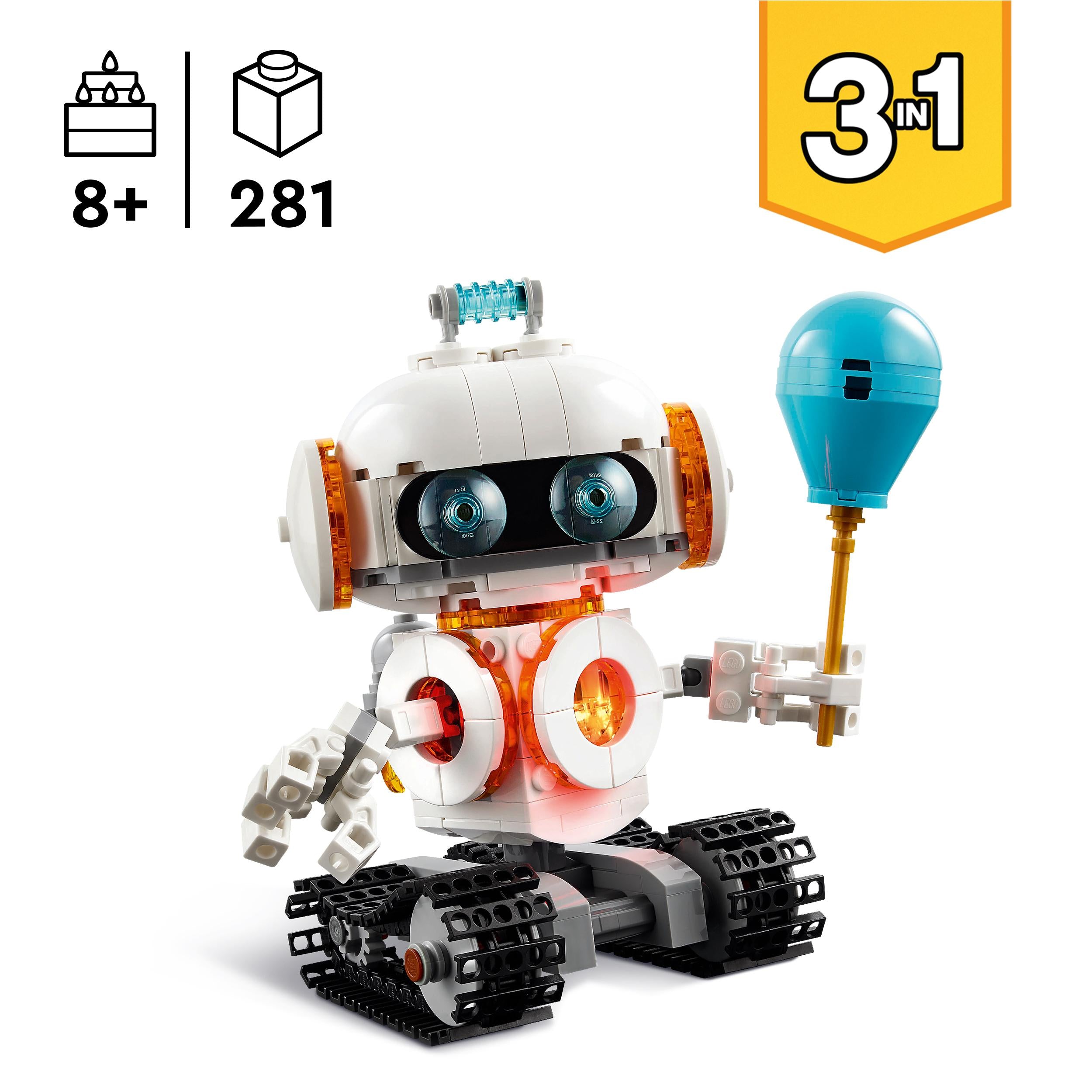LEGO 31164 Creator 3in1 Space Robot Toy