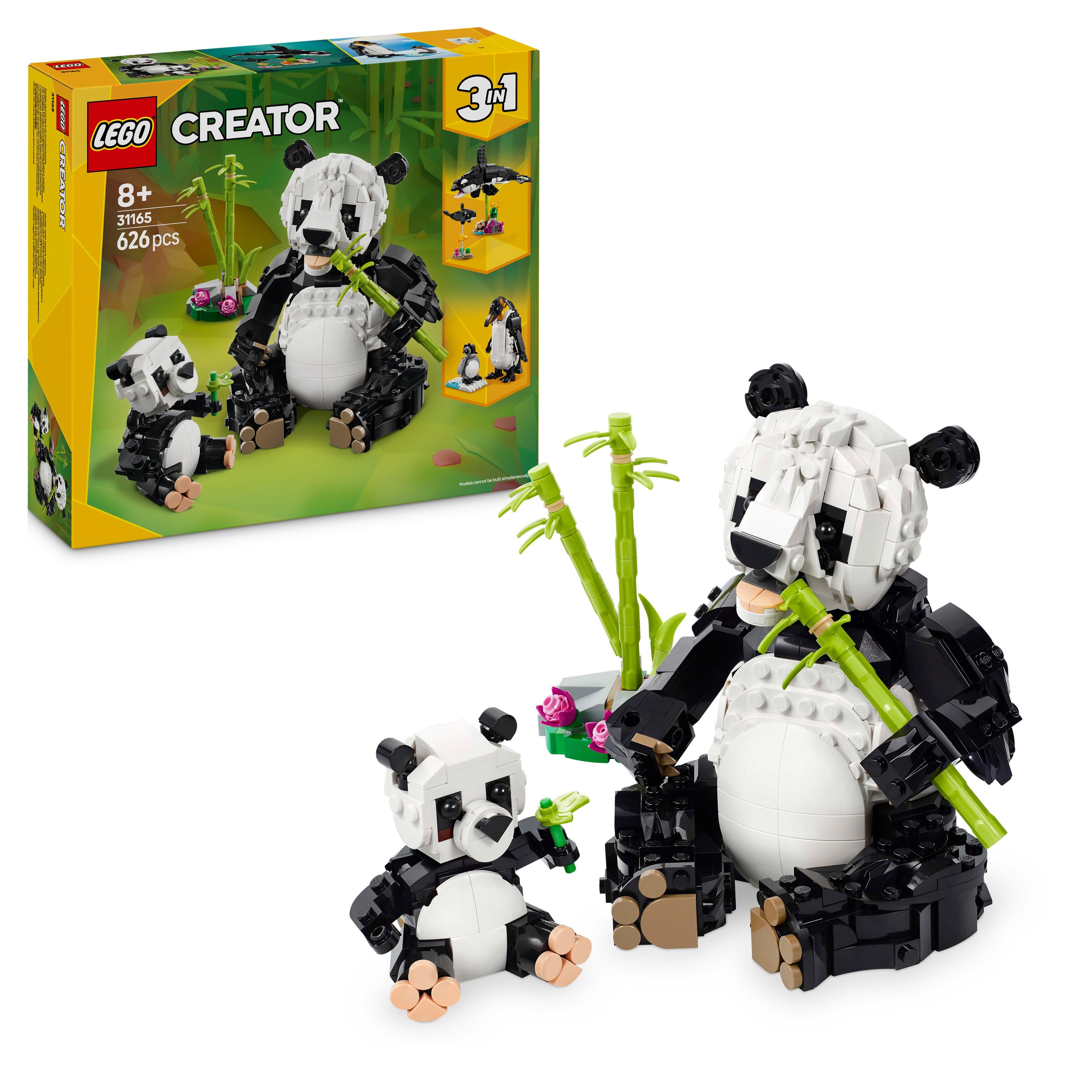 LEGO 31165 Creator 3in1 Wild Animals: Panda Family