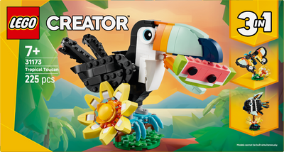 LEGO 31173 Creator 3in1 Wild Animals: Tropical Toucan Figure Playset