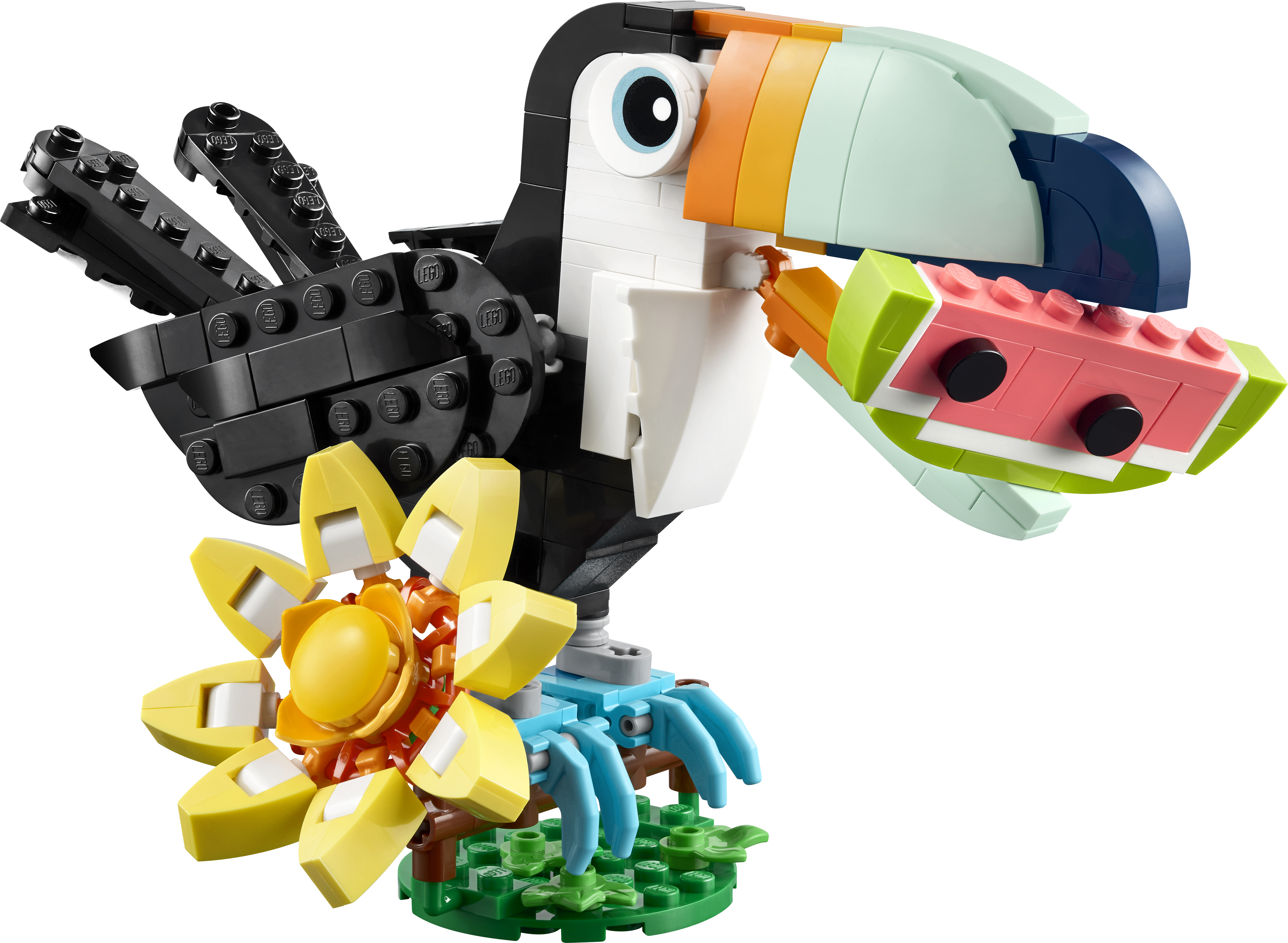 LEGO 31173 Creator 3in1 Wild Animals: Tropical Toucan Figure Playset