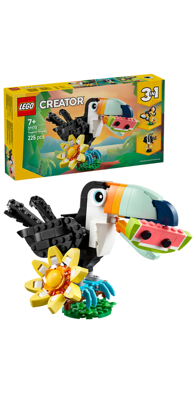 LEGO 31173 Creator 3in1 Wild Animals: Tropical Toucan Figure Playset