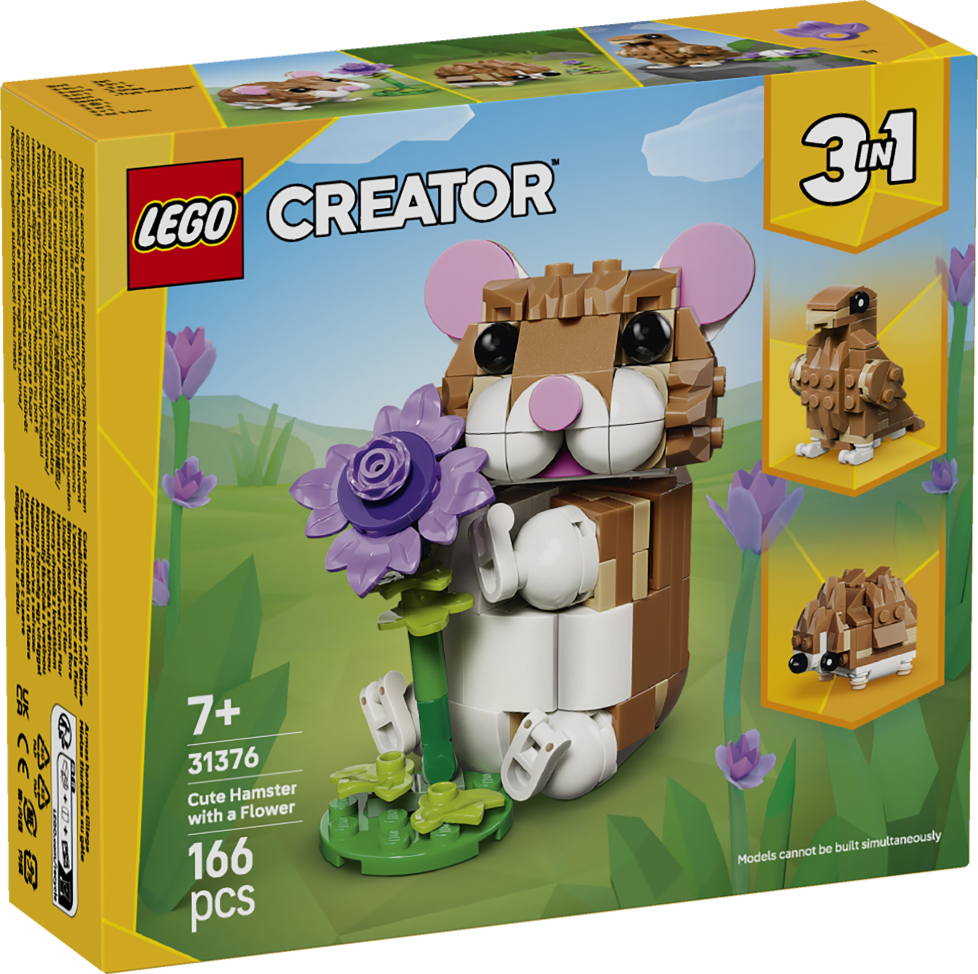LEGO 31376 LEGO Creator Cute Hamster with a Flower