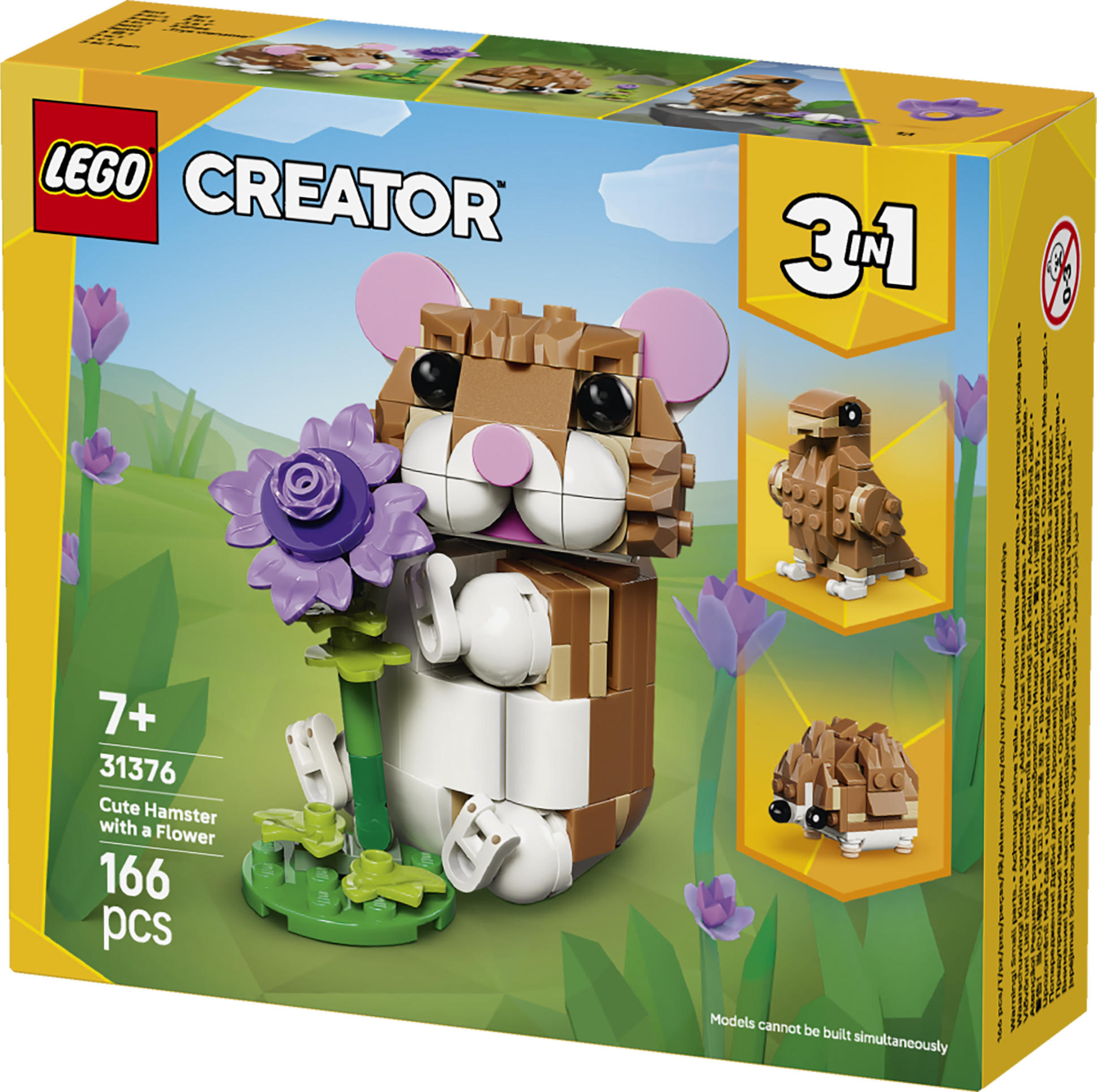LEGO 31376 LEGO Creator Cute Hamster with a Flower