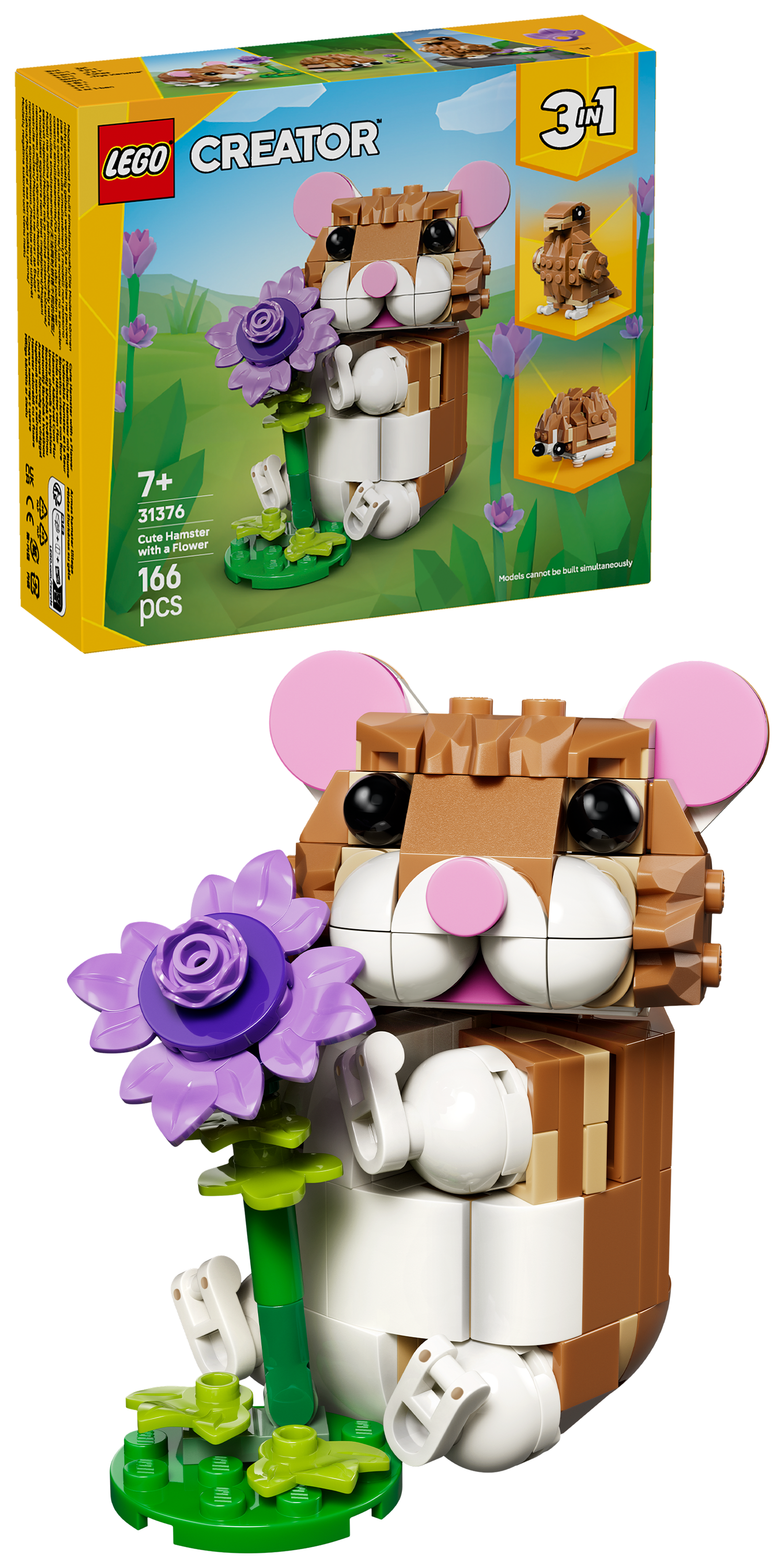 LEGO 31376 LEGO Creator Cute Hamster with a Flower