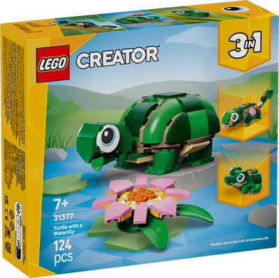 LEGO 31377 LEGO Creator Turtle with a Water Lily Flower