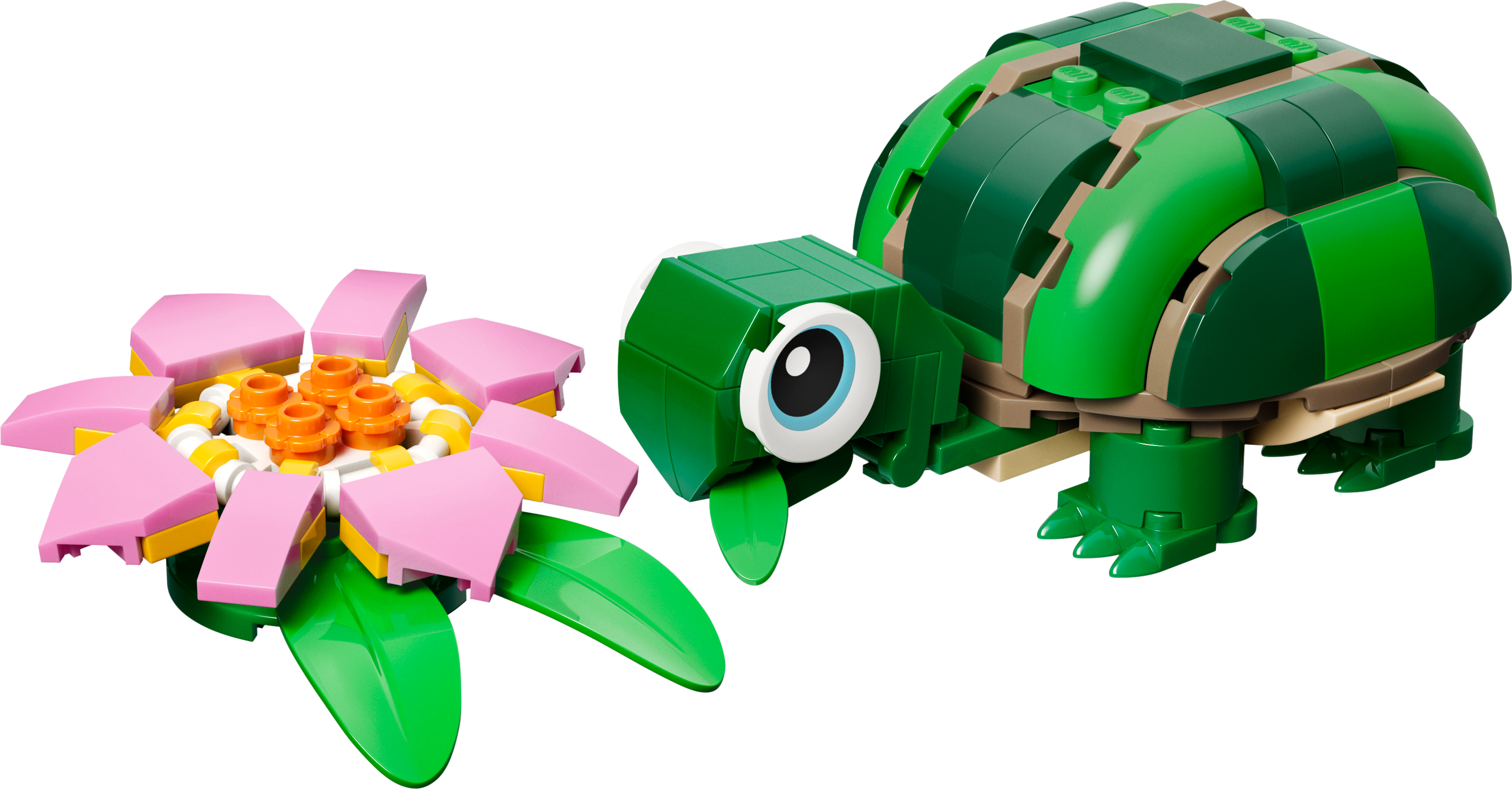 LEGO 31377 LEGO Creator Turtle with a Water Lily Flower