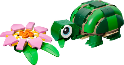 LEGO 31377 LEGO Creator Turtle with a Water Lily Flower