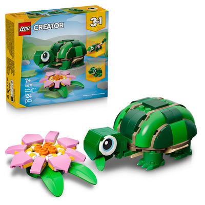 LEGO 31377 LEGO Creator Turtle with a Water Lily Flower