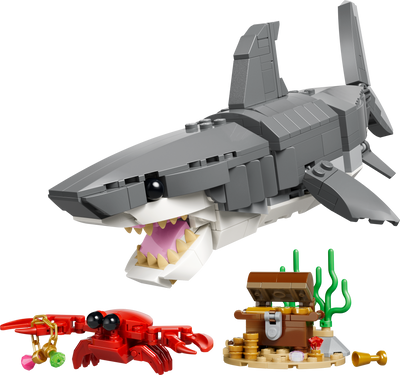 LEGO 31381 LEGO Creator Fierce Shark with a Treasure Chest