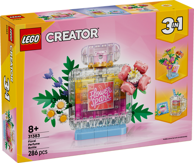 LEGO 31383 Creator 3 in 1 Floral Decor Perfume Bottle