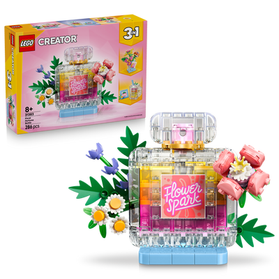 LEGO 31383 Creator 3 in 1 Floral Decor Perfume Bottle