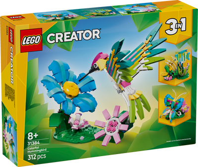 LEGO 31384 LEGO Creator Wild Animals Colourful Hummingbird