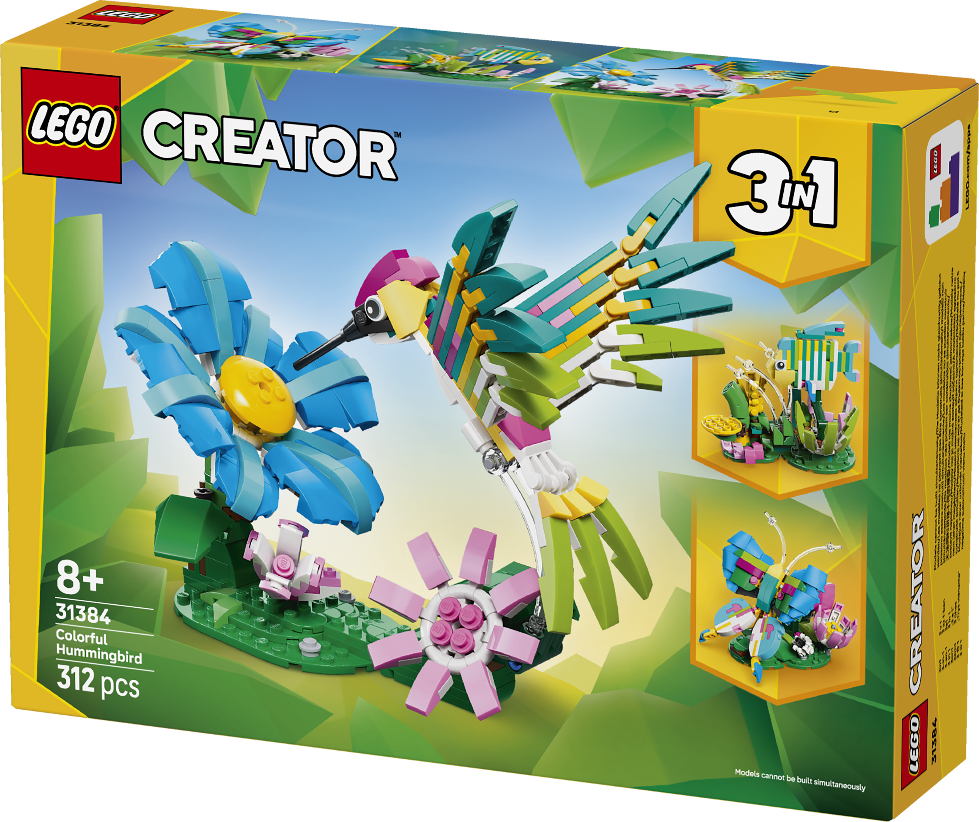 LEGO 31384 LEGO Creator Wild Animals Colourful Hummingbird