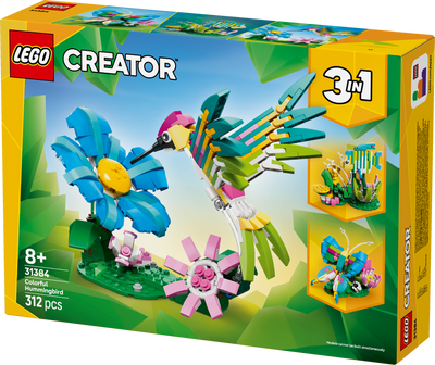 LEGO 31384 LEGO Creator Wild Animals Colourful Hummingbird