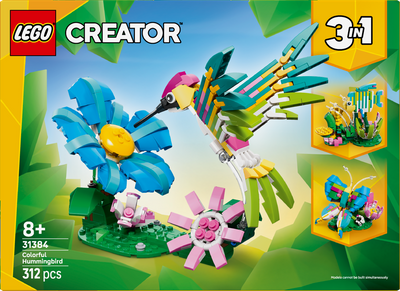 LEGO 31384 LEGO Creator Wild Animals Colourful Hummingbird