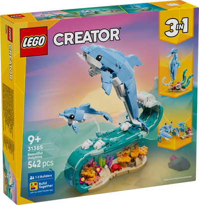 LEGO 31385 LEGO Creator Sea Animals Beautiful Dolphins