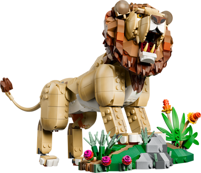 LEGO 31386 Creator 3 in 1 Wild Animals: Majestic Lion Toy