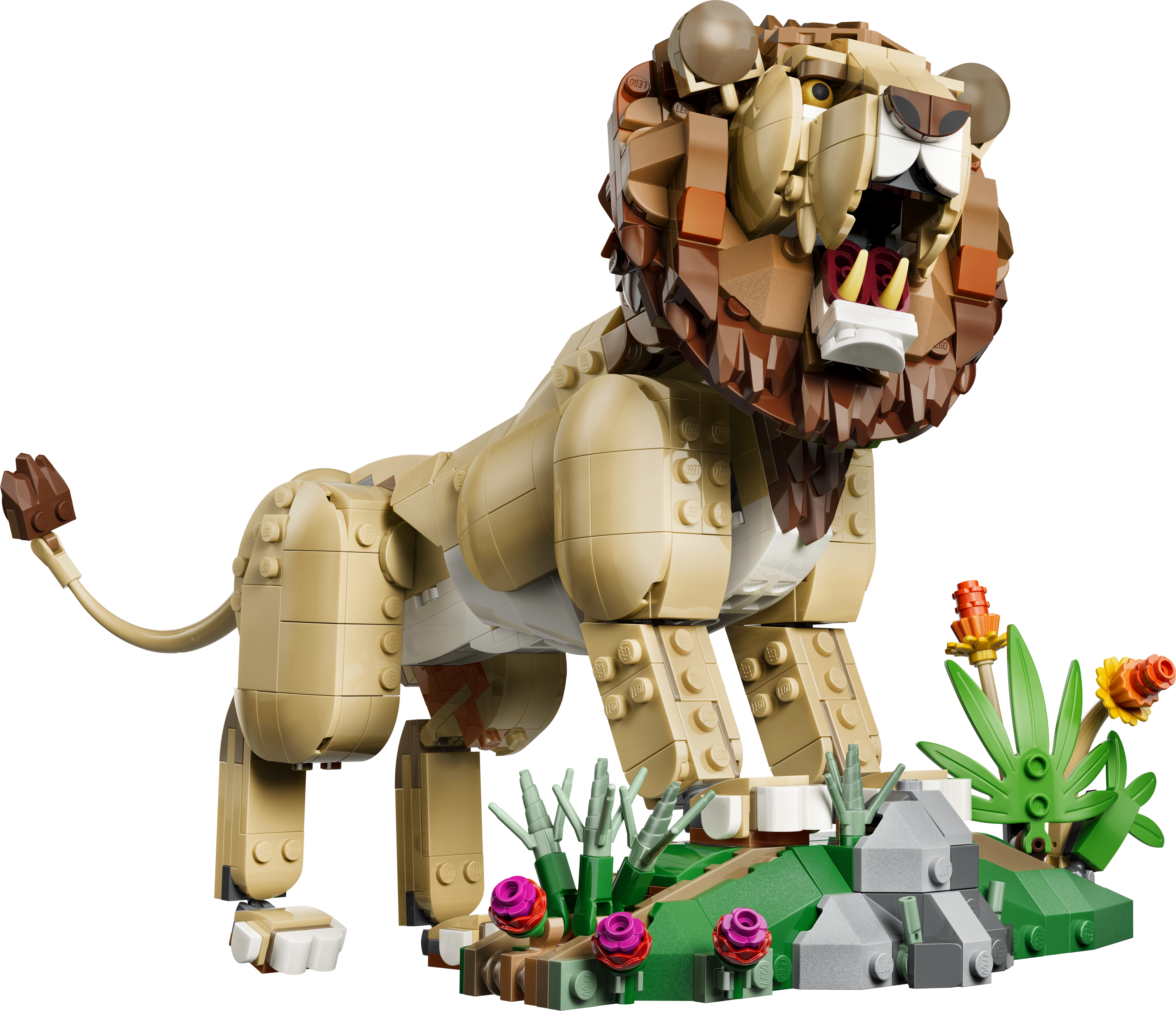 LEGO 31386 Creator 3 in 1 Wild Animals: Majestic Lion Toy