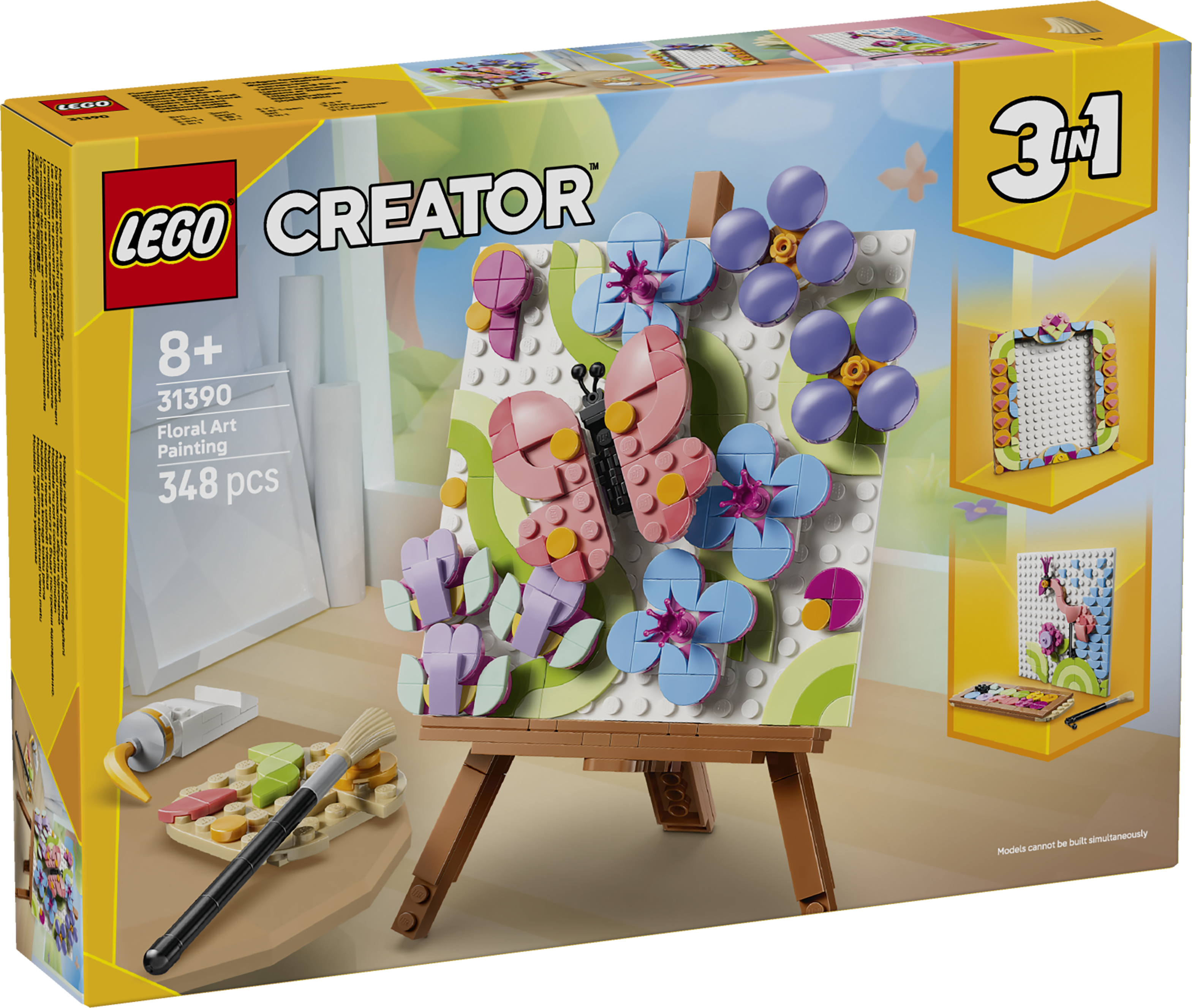 LEGO 31390 Creator 3 in 1 Floral Art Decor Painting