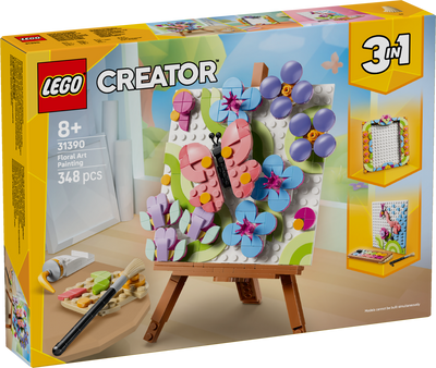 LEGO 31390 Creator 3 in 1 Floral Art Decor Painting