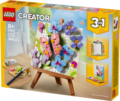 LEGO 31390 Creator 3 in 1 Floral Art Decor Painting