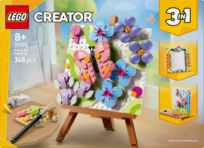 LEGO 31390 Creator 3 in 1 Floral Art Decor Painting