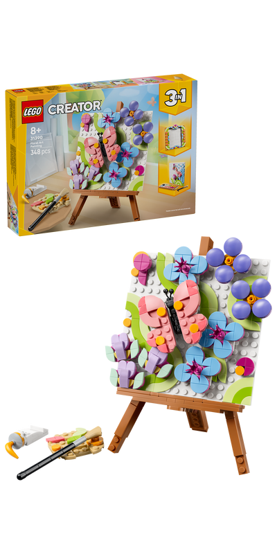LEGO 31390 Creator 3 in 1 Floral Art Decor Painting
