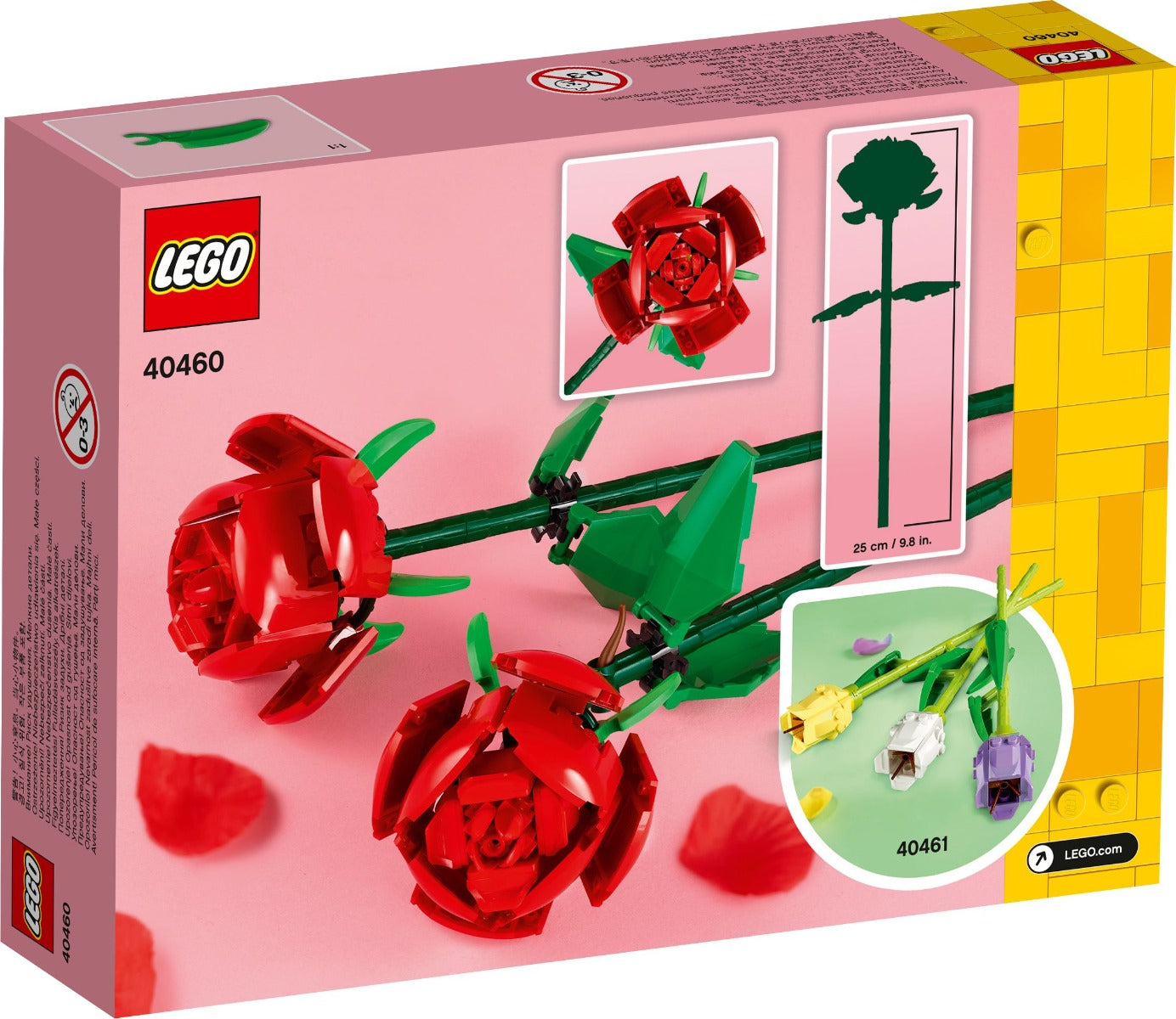 LEGO 40460 Creator Roses Artificial Flower Decoration Set