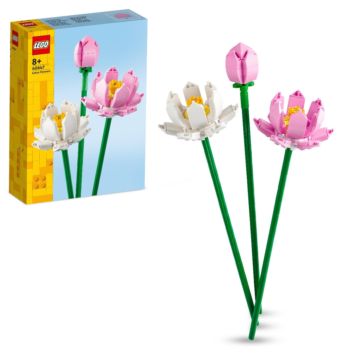 LEGO 40647 Creator Lotus Flowers Set for Girls and Boys