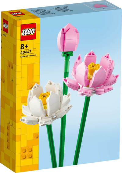 LEGO 40647 Creator Lotus Flowers Set for Girls and Boys