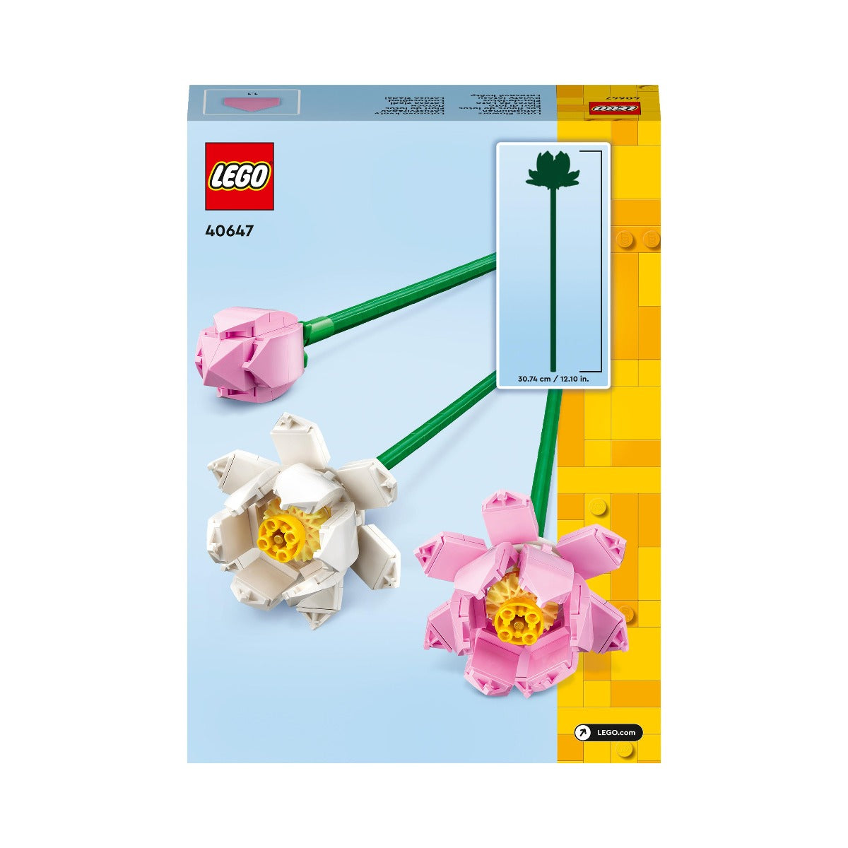 LEGO 40647 Creator Lotus Flowers Set for Girls and Boys