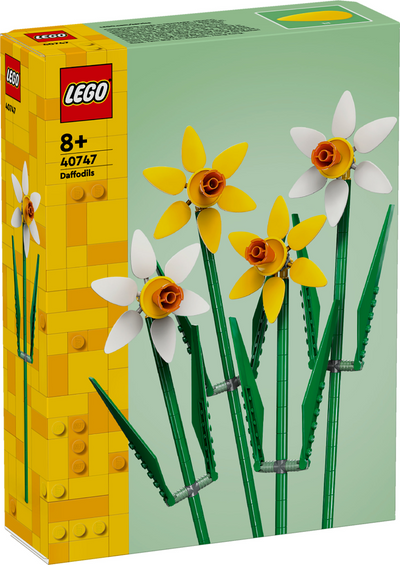 LEGO 40747 Creator Daffodils Artificial Faux Flowers Set