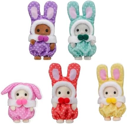 Sylvanian 5924 Bunnies Costume Babies