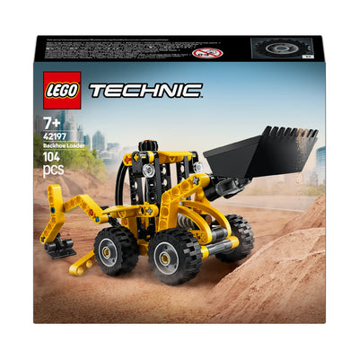 LEGO 42197 Technic Backhoe Loader Construction Vehicle