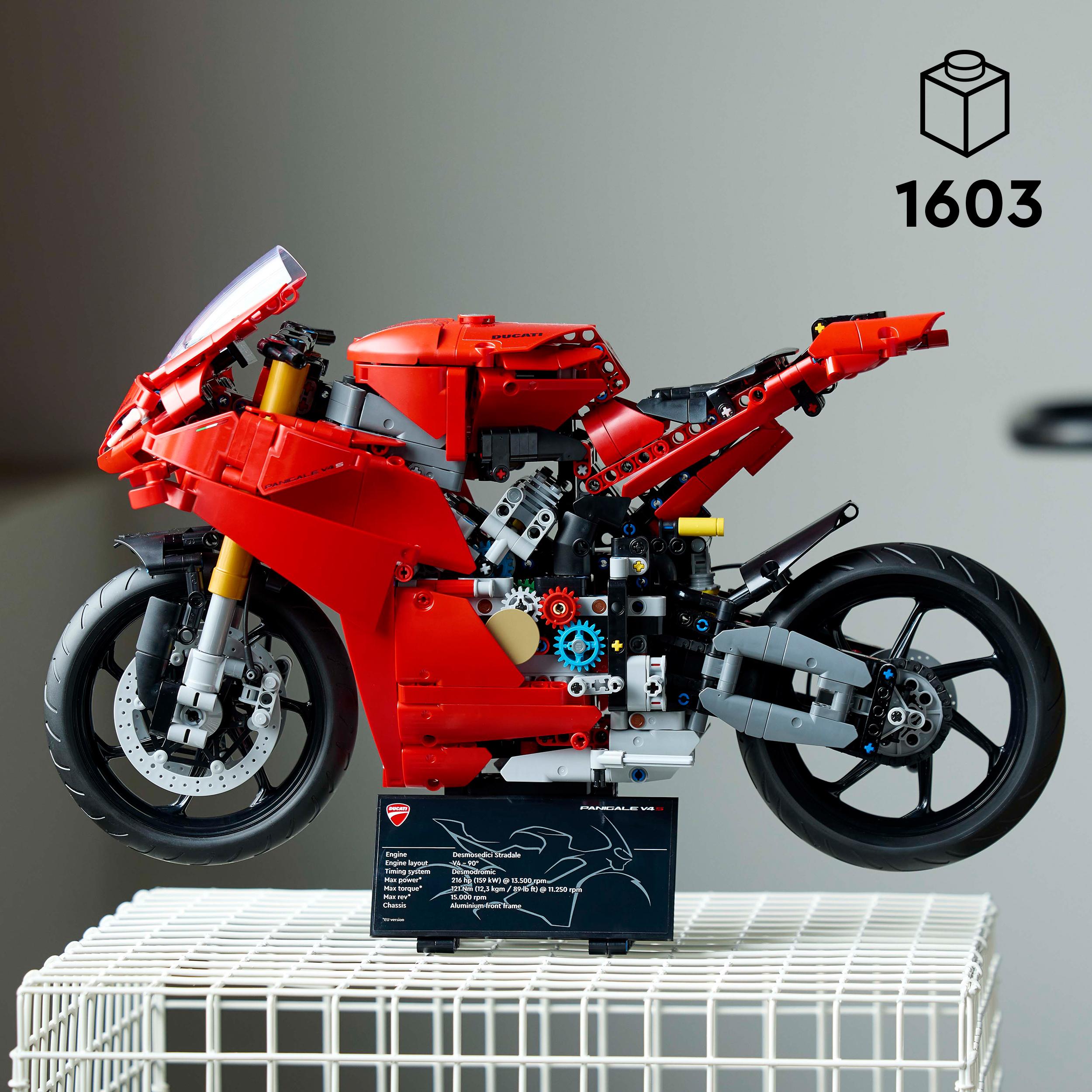 LEGO 42202 Technic Ducati Panigale V4 S Motorcycle Model