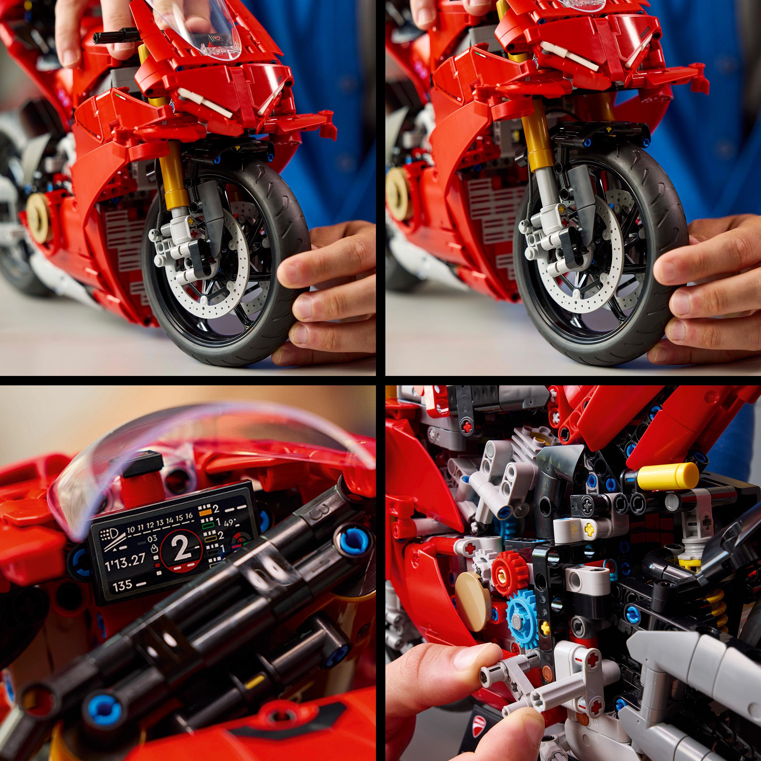 LEGO 42202 Technic Ducati Panigale V4 S Motorcycle Model