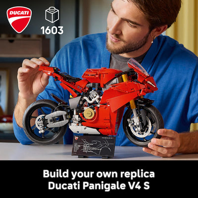 LEGO 42202 Technic Ducati Panigale V4 S Motorcycle Model