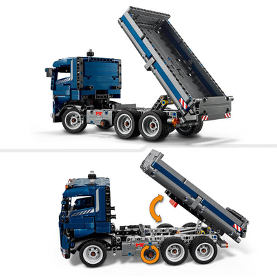 LEGO 42203 Technic Tipping Dump Truck, Vehicle Construction Toy Set
