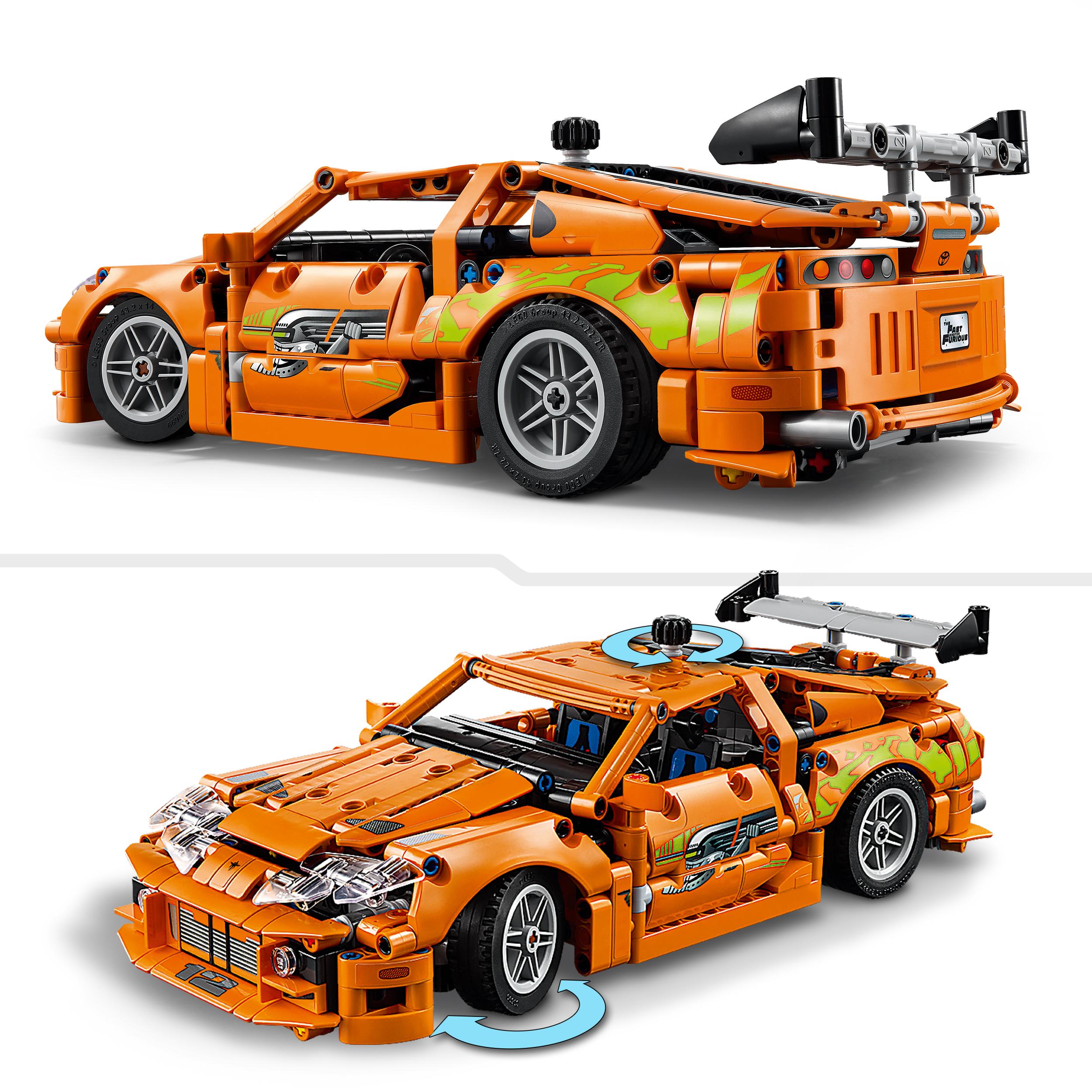 LEGO 42204 Technic Fast and Furious Toyota Supra MK4 Race Car Toy
