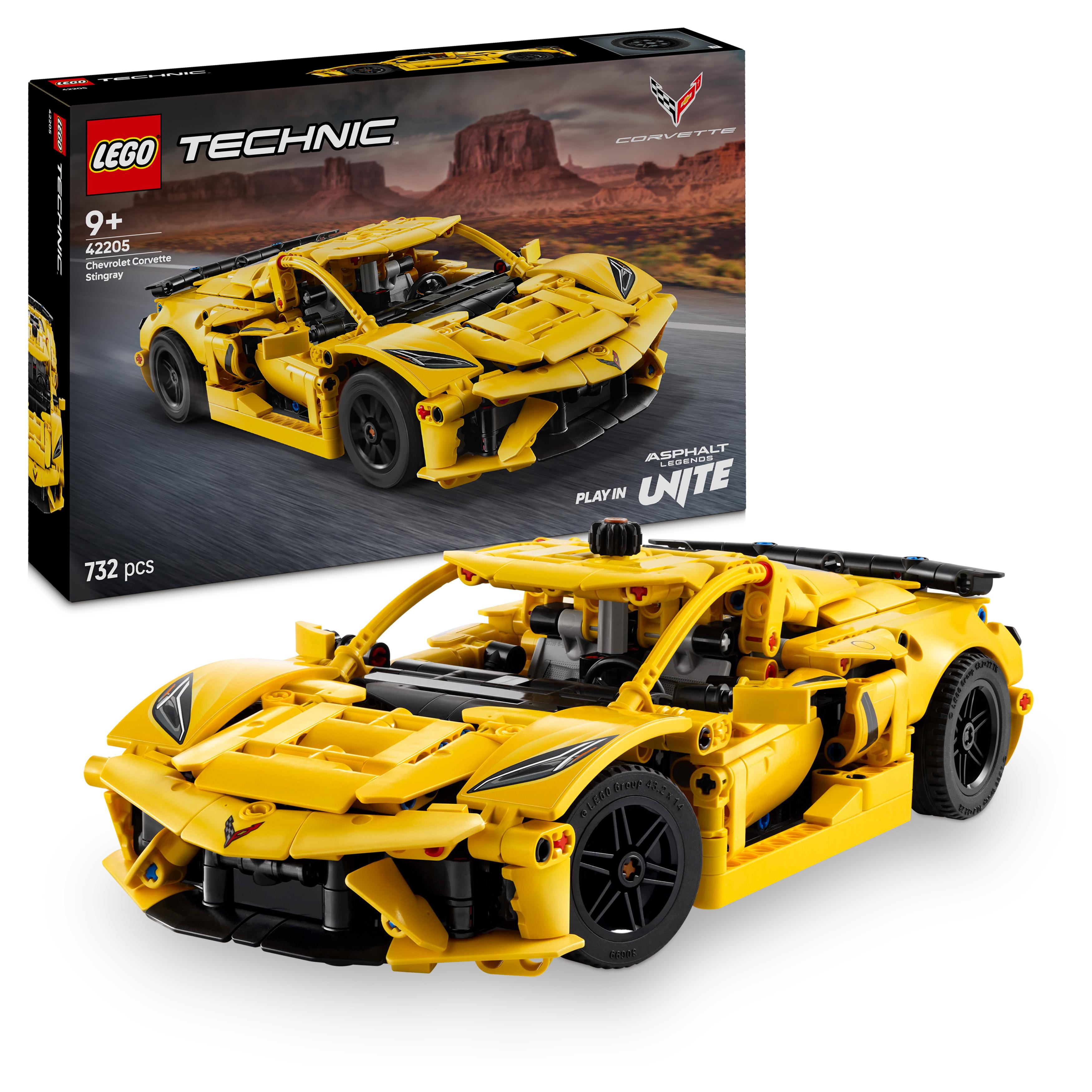 LEGO 42205 Technic Chevrolet Corvette Stingray Car Toy Set