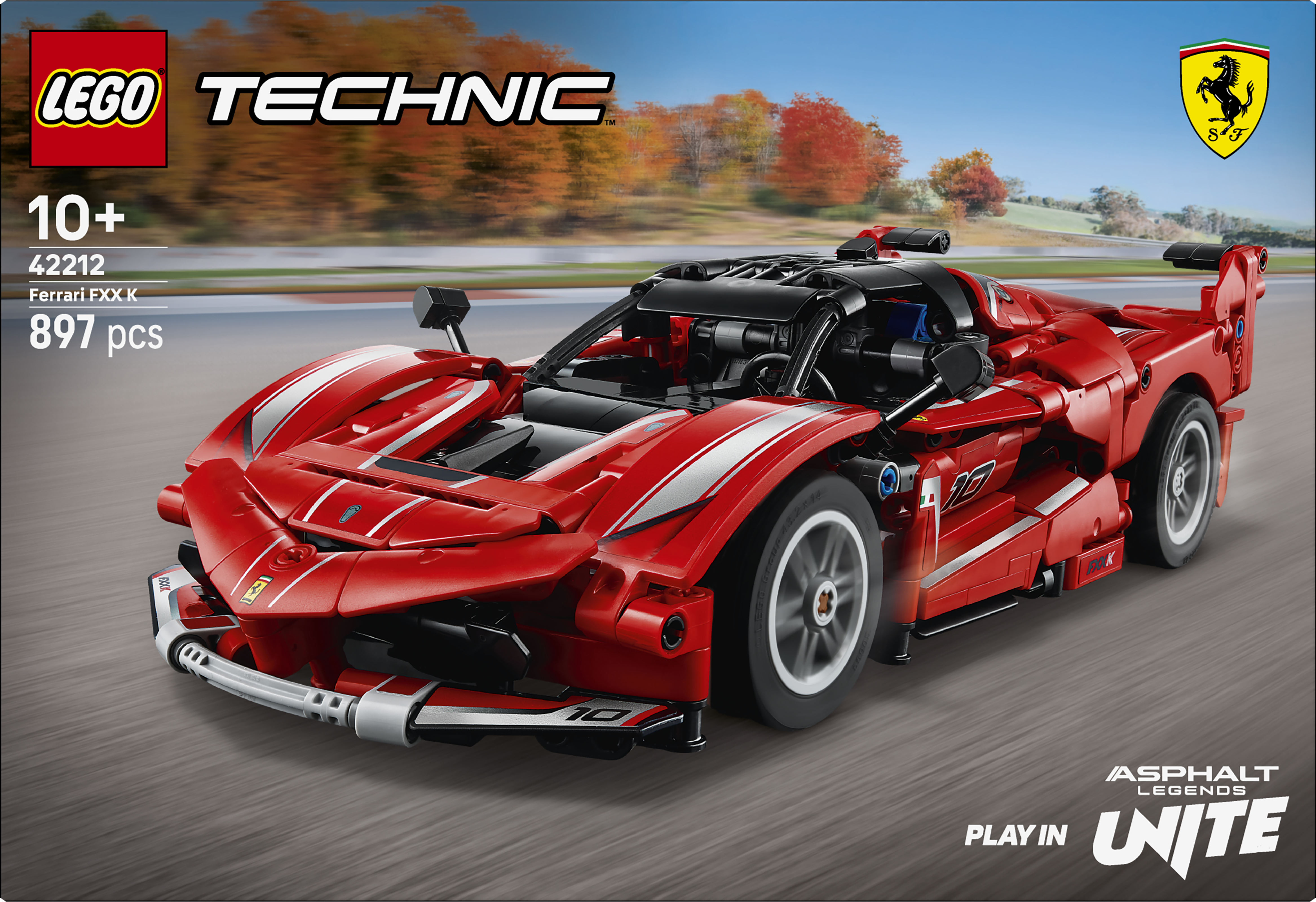 LEGO 42212 Technic Ferrari FXX K Model Car Kit STEM Building Toy
