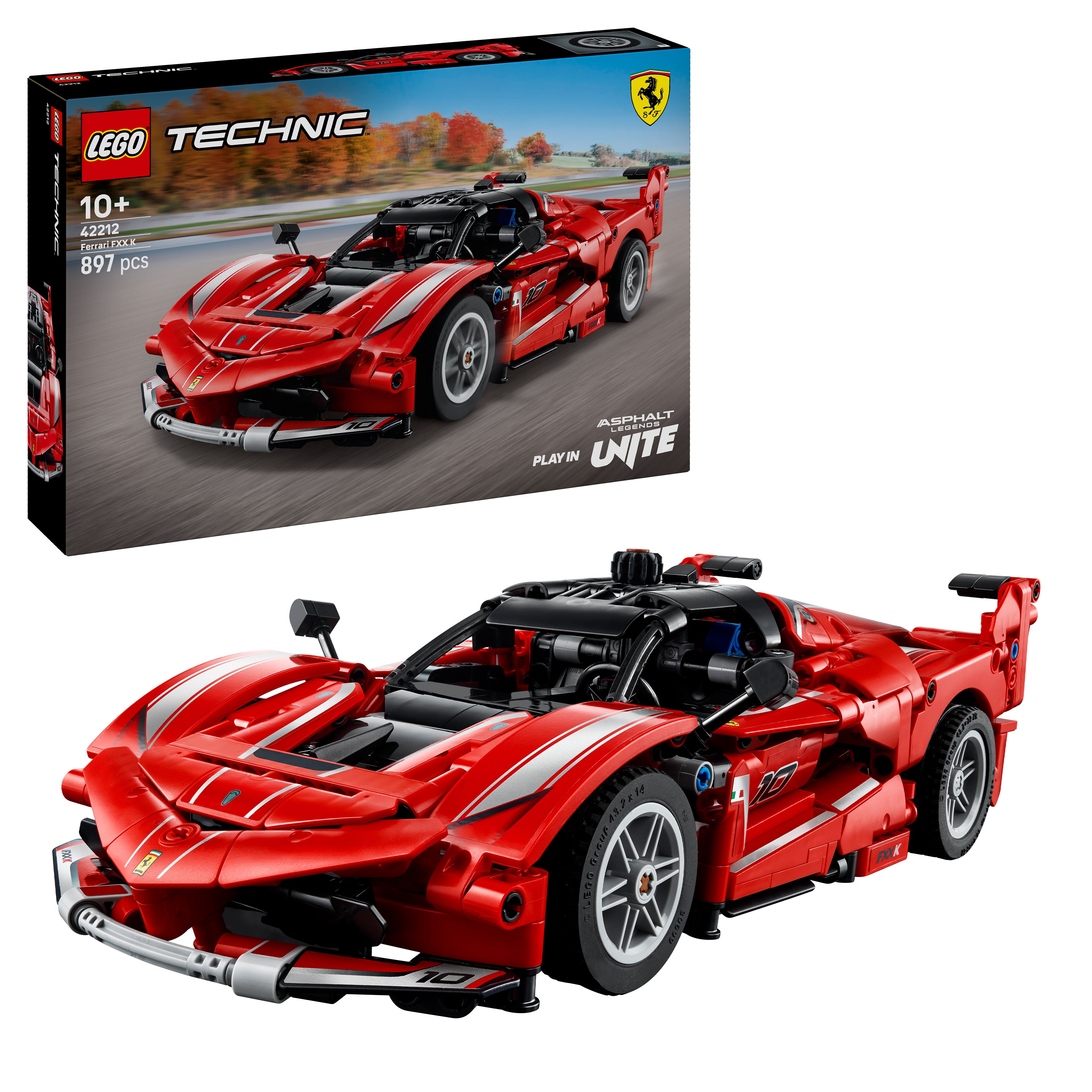 LEGO 42212 Technic Ferrari FXX K Model Car Kit STEM Building Toy